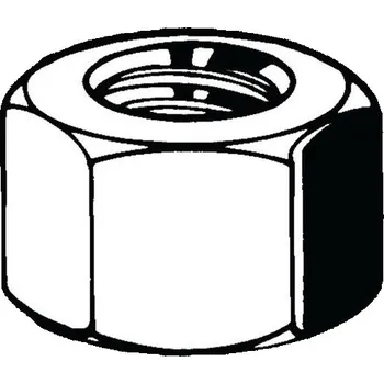 Matice Šestihranná matice 1 x d DIN 934 Nerezocel A4 Pravý M10