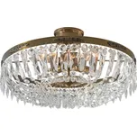 MARKSLOJD Hovdala kříšťálové stropní svítidlo staromosaz 48 cm - Markslöjd MAR 100618