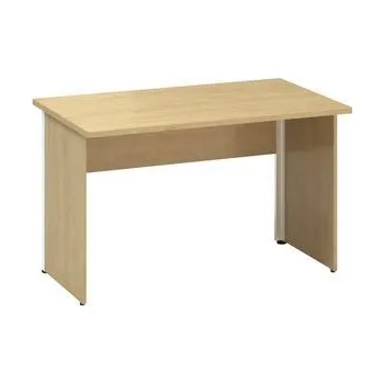 Kancelářský stůl Alfa 100, 120 x 70 x 73,5 cm, rovné provedení, dezén divoká hruška