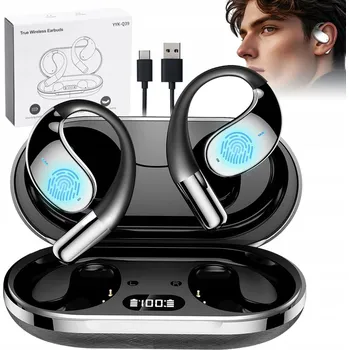 Sluchátka SLUCHÁTKA PŘEKLADAČ 140 JAZYKŮ BLUETOOTH 5.4 HIFI ANC VODĚODOLNÁ 3 V 1