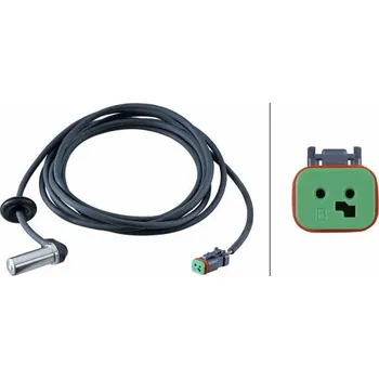 ABS Snímač, počet otáček kol HELLA 6PU 230 052-591