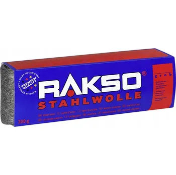 Brusný kotouč Ocelová vlna Zrnitost 4 hrubá pro leštění 200g RAKSO
