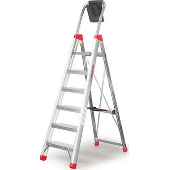 Schůdek Hliníkové schůdky Invisible, 6 stupňů