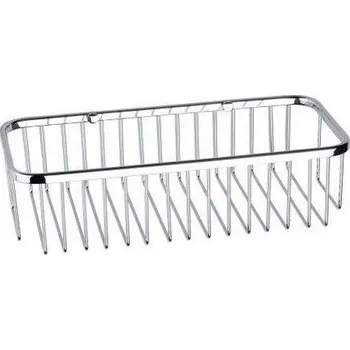 Drátěná police Polička do sprchy hranatá