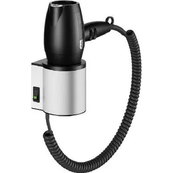 Fén Keuco Plan - Fén s držákem, hliník/černá 14995170037