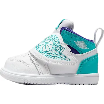 Chlapecké tenisky Dětské boty NIKE SKY JORDAN 1 BT BQ7196-105 – Bílá 25