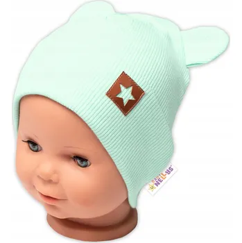 Čepice Baby Nellys čepice dětská souprava 36-40 cm