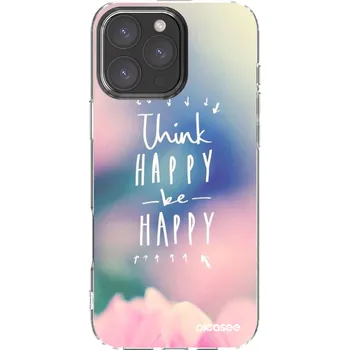 Pouzdro na mobilní telefon Picasee silikonový průhledný obal pro Apple iPhone 16 Pro Max - Mysli pozitivně!