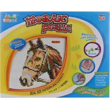 kreativní sada Mozaika s motivem koně – kreativní sada pro děti