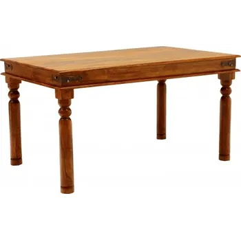 Jídelní stůl Indický nábytek - Jídelní stůl Jali 120x90 z indického masivu palisandr Only stain