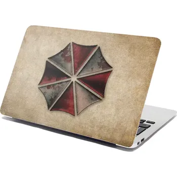 samolepka Sablio Samolepka na notebook Resident Evil Umbrella Corporation Vintage - 29x20 cm