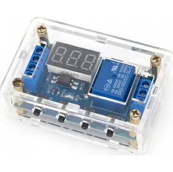 Bezpečnostní kamera Řídicí jednotka Elektroweb Časové relé s časovačem a zpožďovačem v pouzdře