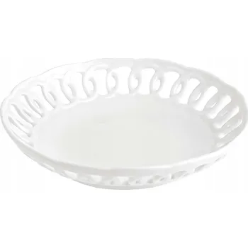 Talíř La Porcellana Bianca Firenze Ažurový kulatý talíř 16 cm