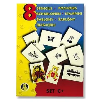 Šablony na foukací fixy CENTROPEN set C+