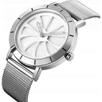 Hodinky Pánské hodinky SKMEI náramek zlatý stříbrný