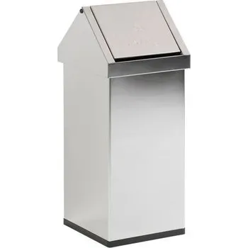 Odpadkový koš Kovový odpadkový koš Swing, objem 55 l