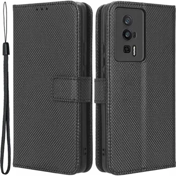 Pouzdro na mobilní telefon Pouzdro s klopou XGSM pro Xiaomi POCO F5 Pro, černé