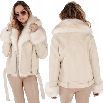 Dámská parka DStreet dámská bunda ramoneska bez kapuce TY5123 velikost XL