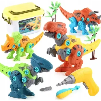 ostatní stavebnice STAVEBNICE DINOSAUŘI PRO KROUCENÍ ŠROUBOVÁK SRUBOKRET SET