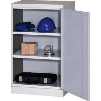 Dílenská skříň na nářadí, 104 x 60 x 43,5 cm, šedá/šedá