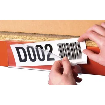 Kancelář Manutan Expert držák etiket na regály, samolepicí, 38 x 1 000 mm