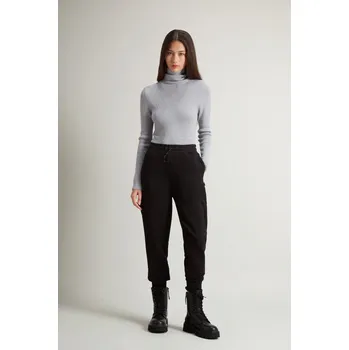 TEPLÁKY WOOLRICH INTERLOCK TROUSERS BLACK