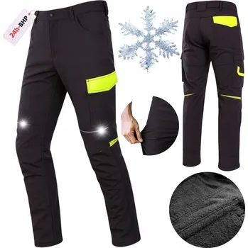 Pracovní obuv Pracovní kalhoty dlouhé -BOZP ZATEPLENÉ PRACOVNÍ kalhoty SOFTSHELL NOR-50BY vel. 52
