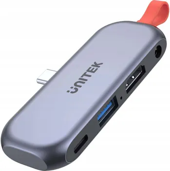 USB hub Unitek Hub USB-C - USBA USBC HDMI 4k Audio PD 100W