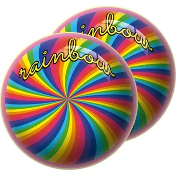 Dětský míč Míč duhový fluorine 22 cm