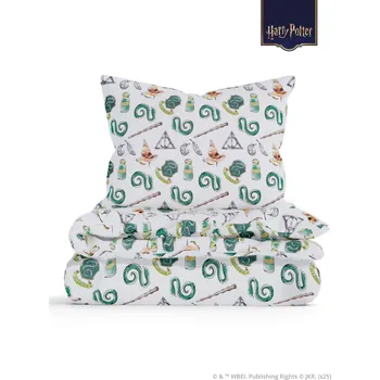 Povlečení Francouzské povlečení mikroplyš Harry Potter - Zmijozel