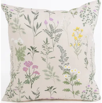 Povlak na dekorativní polštářek Saténový povlak na polštář 40 x 40 cm - Bianca béžová