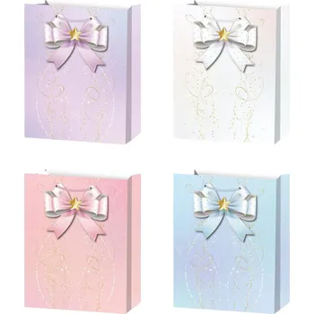 Dárková taška Dárková taška L - Pastel s mašlí