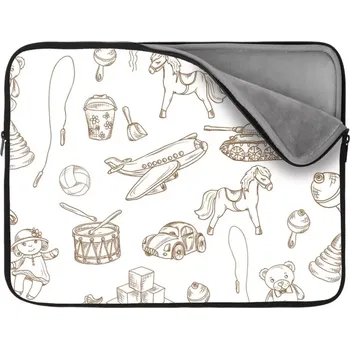 pouzdro na notebook Sablio Obal na notebook Dětská doprava - 13"