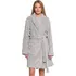 Dámský župan Moraj Hřejivý župan s kapsami a šálovým límcem PDSZ4400-004 šedý, XL