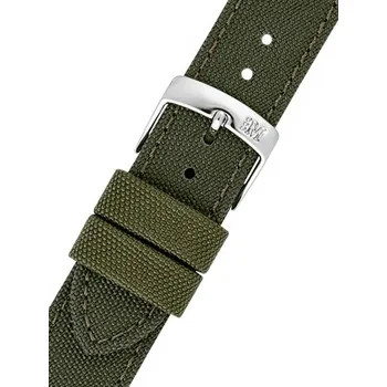 Textilní řemínek Morellato Cordura 2 2779110.072 M, zelený, recyklovaný materiál - 18 mm