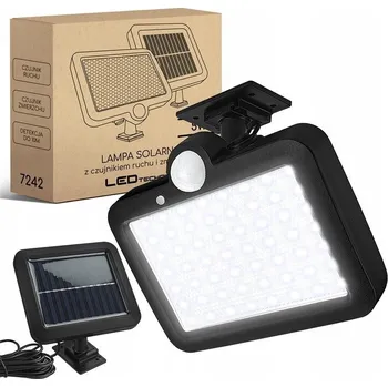 LED reflektor LEDTechnics 5W 500 lm černý s pohybovým senzorem IP65