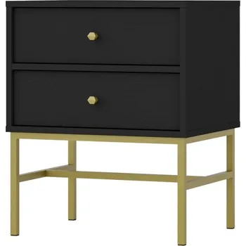 Noční stolek Noční stolek Tomila 801/3 černý grafit