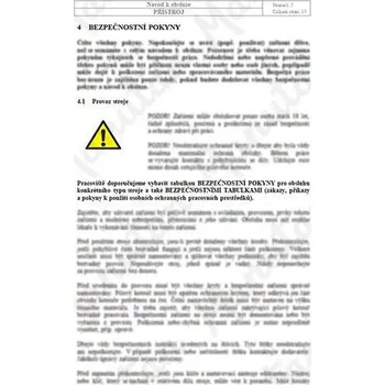 Kancelář Dlabací stroj, soubor 210 x 297 mm A4