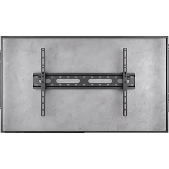 Televizní držák SILNÝ PLOCHÝ DRŽÁK TV PRO TELEVIZOR VĚŠÁK SLIM OCEL 23-60 PALCŮ Ovolo
