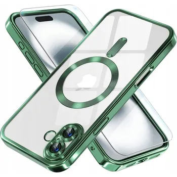 Pouzdro na mobilní telefon Zadní Kryt Erbord pro Apple iPhone 16 zelený