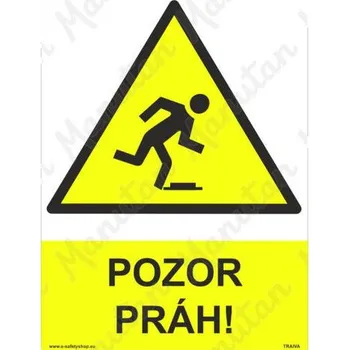 Kancelář Pozor práh, plast 210 x 297 x 0,5 mm A4