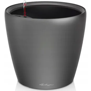 Květináč Plast Květináč , šedý, Lechuza 35 cm x 35 x 32 cm