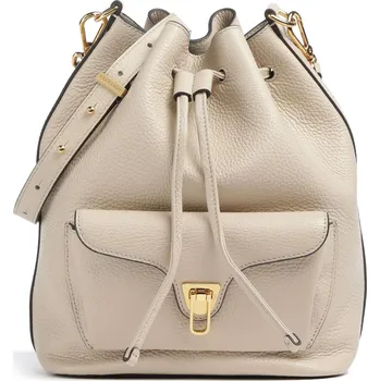 Kabelka Coccinelle Beat Generation - Bucket kabelka v písková, kůže, 50553127 | Kabelky pro ženy & muže