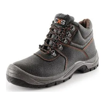 Dílna Pracovní kožené kotníkové boty CXS Stone, černé, vel. 44