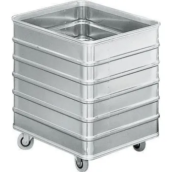 Stavebniny Hliníkový přepravní vozík, 223 l