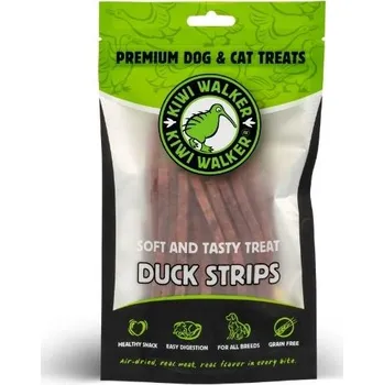 Pamlsek pro psa KIWI WALKER Air Dried Soft Duck Strips 100g