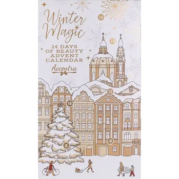 Kosmetická sada Accentra Winter Magic adventní kalendář 2025