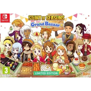 Počítačová hra NS hra Story of Seasons Grand Bazaar Limited Edition