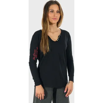 Dámské tričko Dámské triko ALEXIS LS BLACK / M