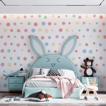 Tapeta Sablio Tapeta Různě barevné puntíky - 125x75 cm